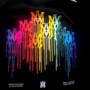 Amiri black tee shirt